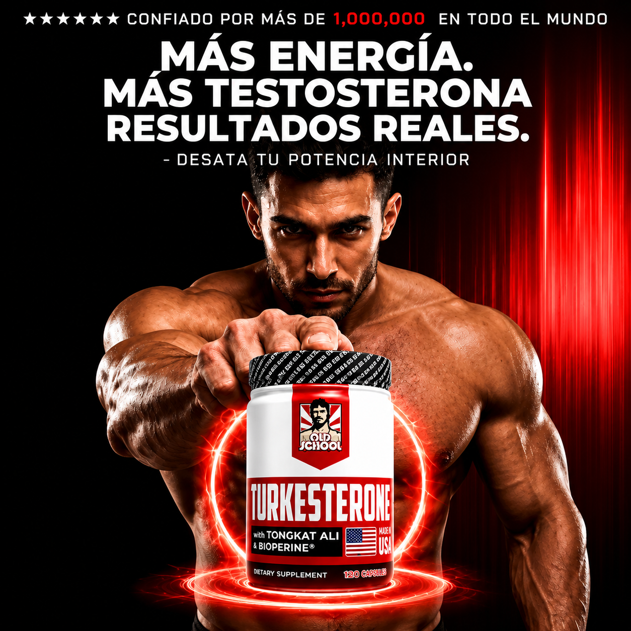 TURKESTERONE 60 CAP - Potencia Tu Rendimiento